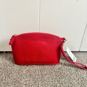 3$/45 Sephora Vibrant Red Cosmetic Bag